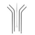 Decorative aluminum drinking straw